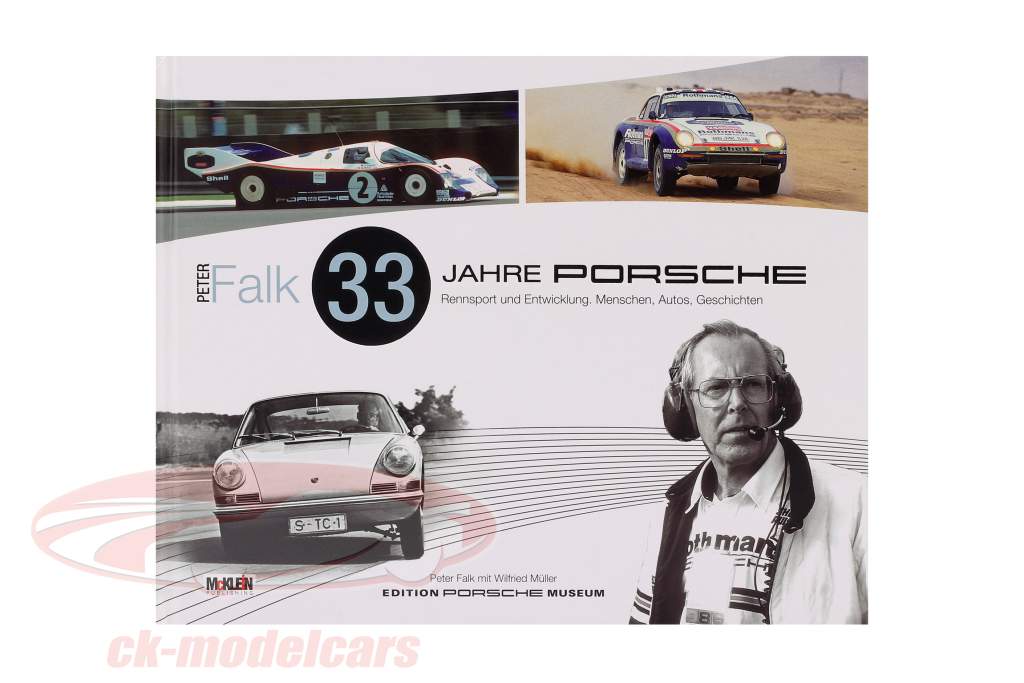 Libro: 33 Anni Porsche Da corsa e sviluppo a partire dal Peter Falk
