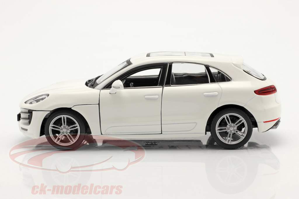 Porsche Macan Año de construcción 2014 blanco 1:24 Bburago