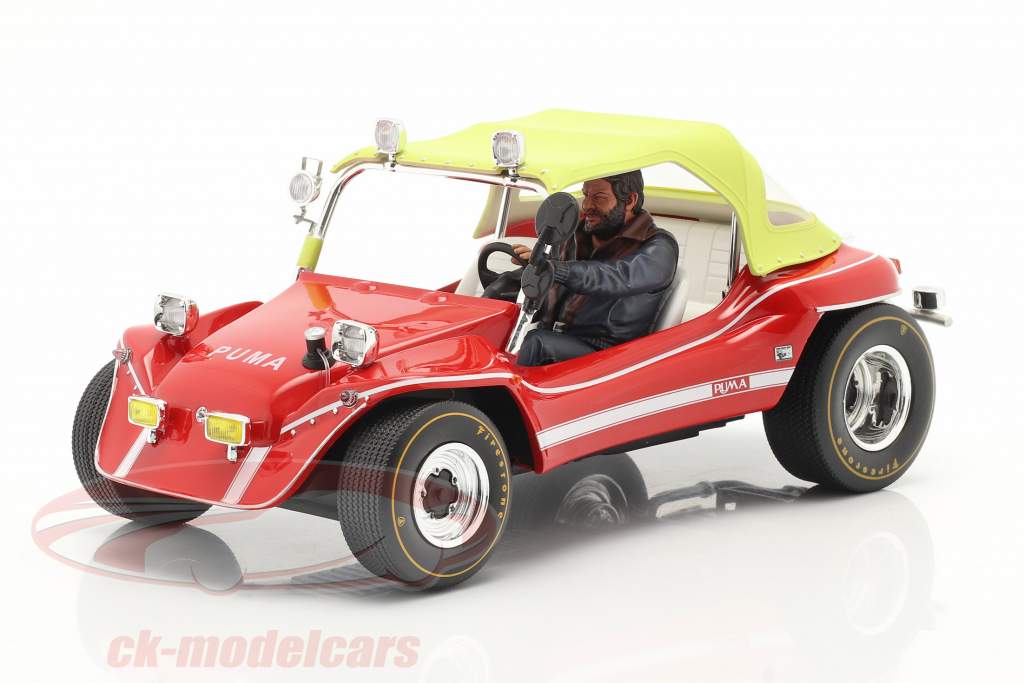 Puma Dune Buggy 1972 Avec chiffre Bud Spencer 1:18 Infinite Statue