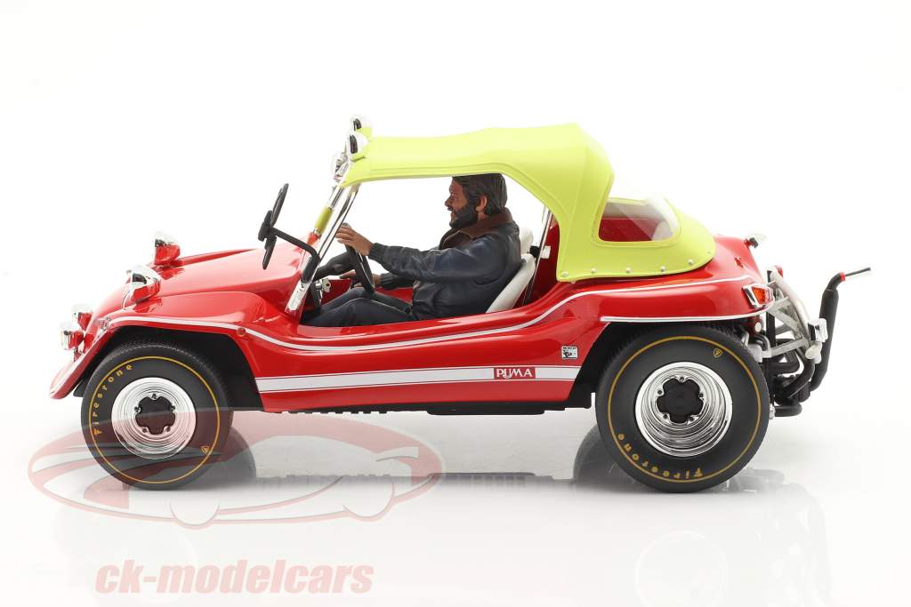 Puma Dune Buggy 1972 Com figura Bud Spencer 1:18 Infinite Statue