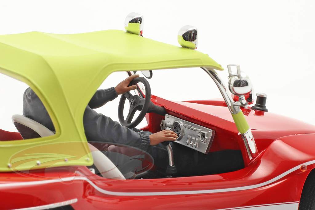 Puma Dune Buggy 1972 Com figura Bud Spencer 1:18 Infinite Statue