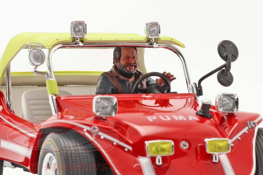 Puma Dune Buggy 1972 和 数字 Bud Spencer 1:18 Infinite Statue