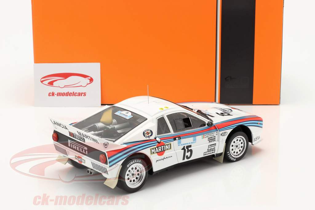 Lancia 037 Rally #15 5e Rallye acropolis 1983 Bettega, Perissinot 1:18 Ixo