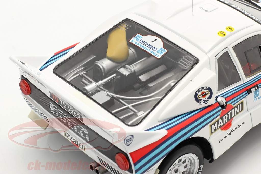 Lancia 037 Rally #7 2e Rallye acropolis 1983 Alen, Kivimäki 1:18 Ixo