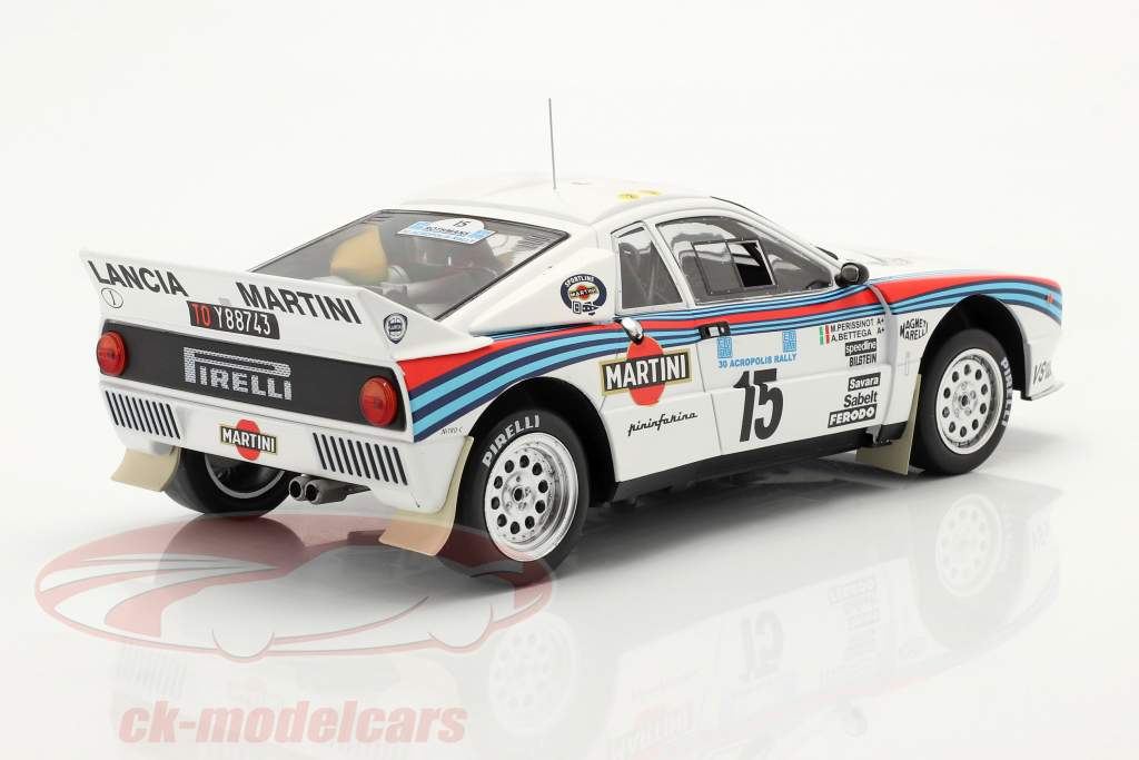 Lancia 037 Rally #15 5e Rallye acropolis 1983 Bettega, Perissinot 1:18 Ixo