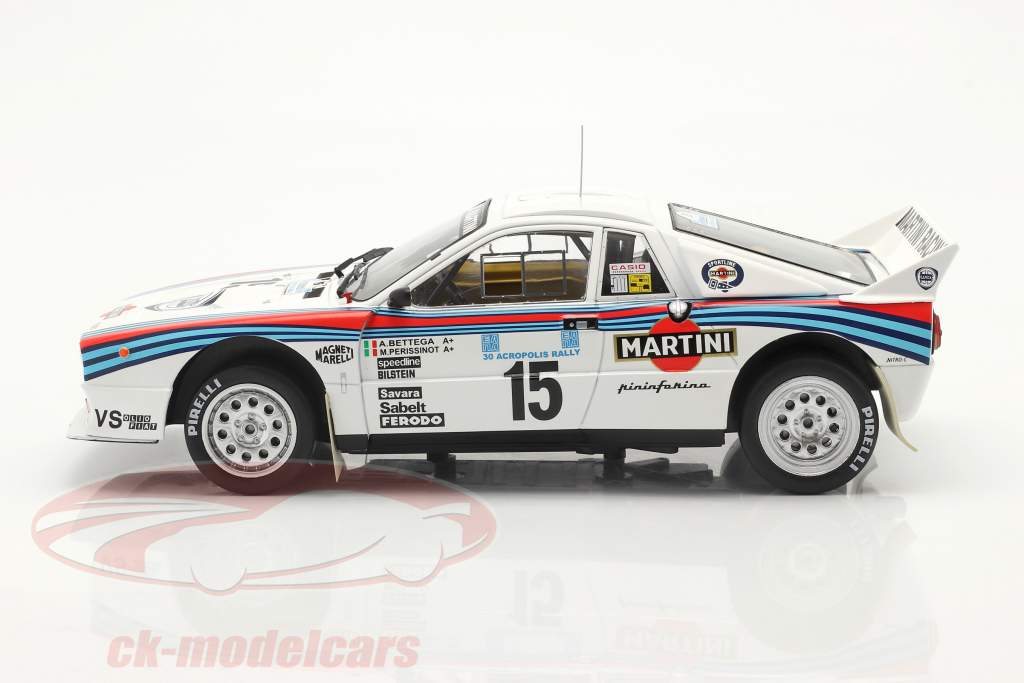 Lancia 037 Rally #15 5e Rallye acropolis 1983 Bettega, Perissinot 1:18 Ixo