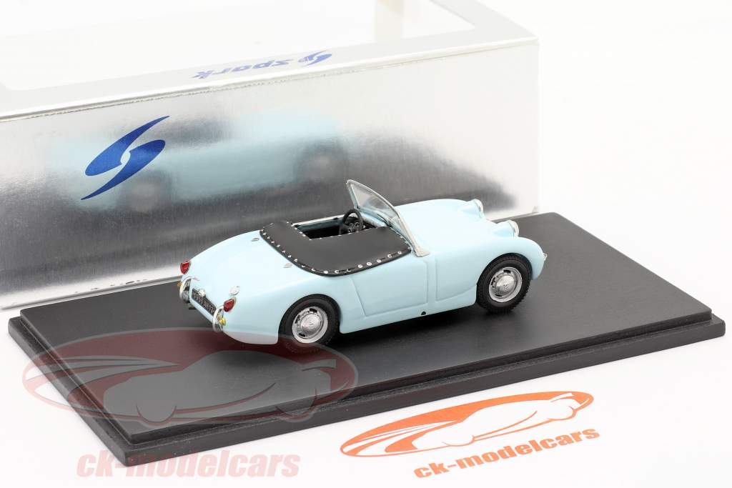 Austin Healey Sprite 1958 свет синий 1:43 Spark