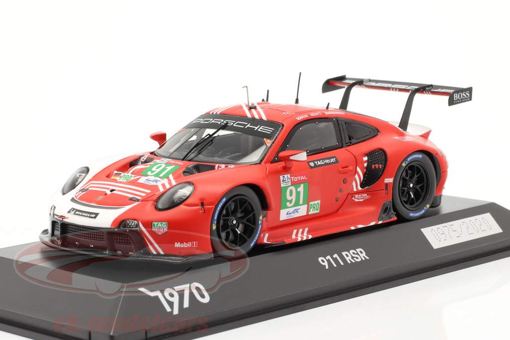 Porsche 911 RSR #91 24h LeMans 2020 Bruni, Lietz, Makowiecki 1:43 Spark