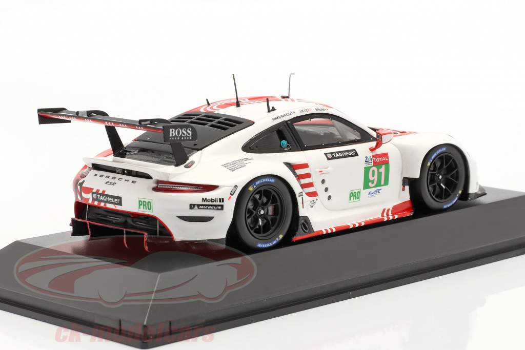 Porsche 911 RSR #91 24h LeMans 2020 Bruni, Lietz, Makowiecki 1:43 Spark