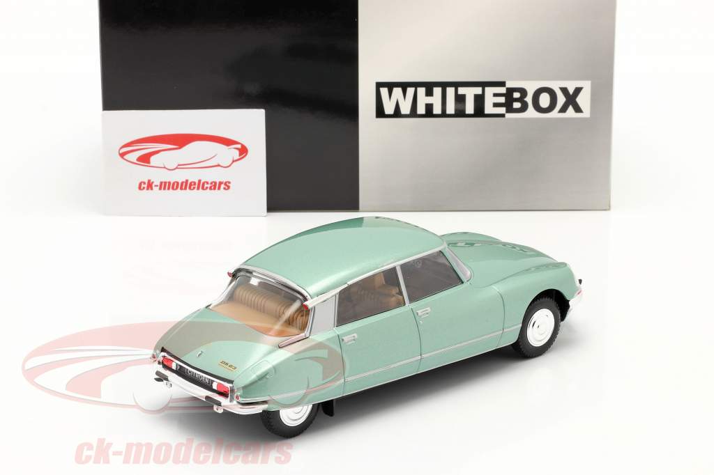 Citroen DS 23 Pallas Baujahr 1973 hellgrün metallic 1:24 WhiteBox