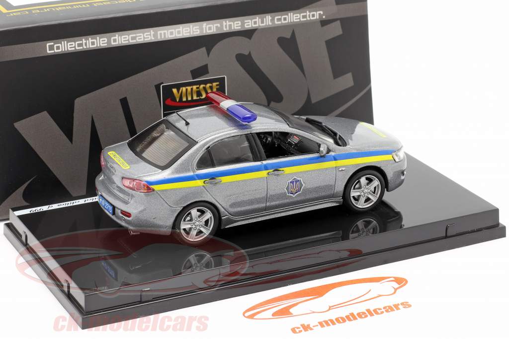 Mitsubishi Lancer X polizia ucraina 1:43 Vitesse