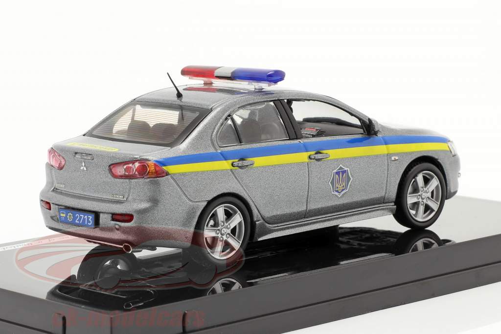 Mitsubishi Lancer X polizia ucraina 1:43 Vitesse