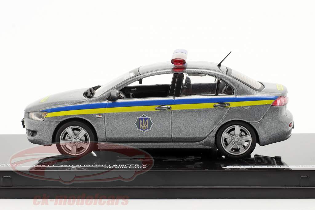 Mitsubishi Lancer X polizia ucraina 1:43 Vitesse