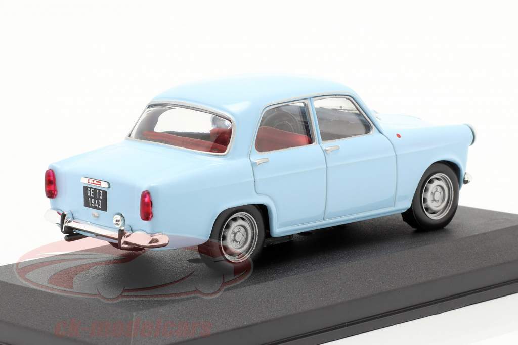 Alfa Romeo Giulietta año 1956 azul 1:43 Altaya