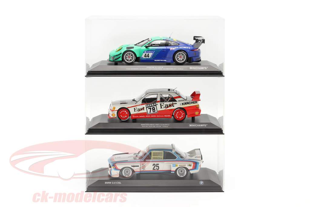 Alta qualidade Vitrina acrílica Pra Carros modelo no escala 1:18 com base SAFE