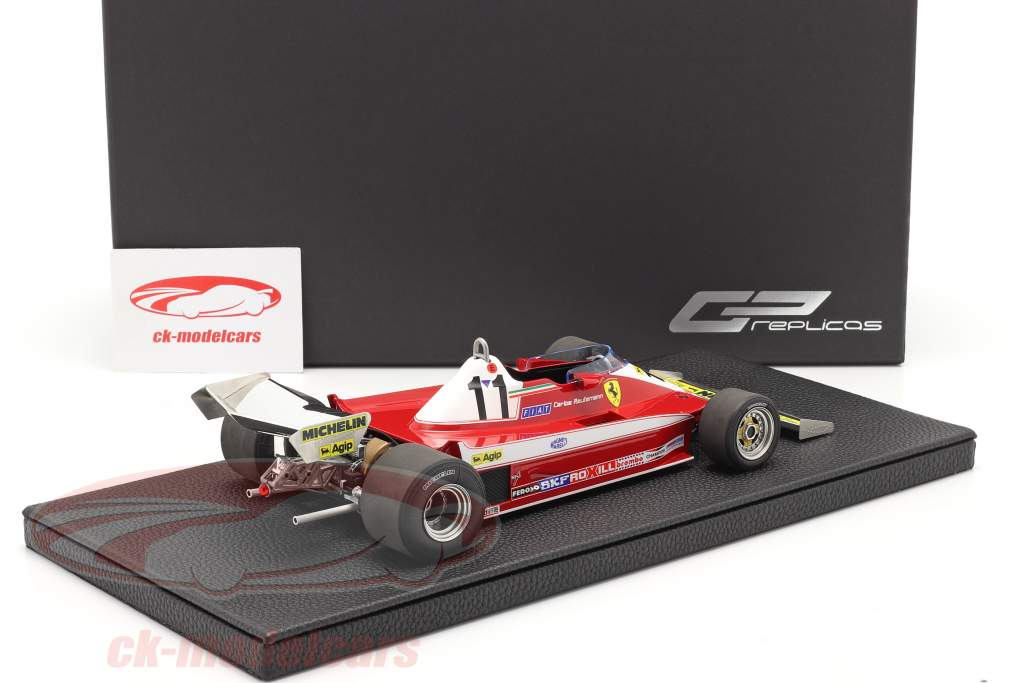 Carlos Reutemann Ferrari 312T3 #11 Fórmula 1 1978 1:18 GP Replicas