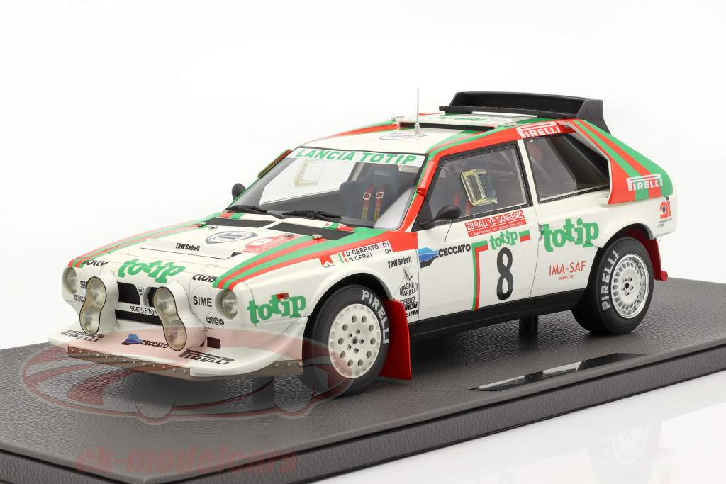 Lancia Delta S4 #8 2nd Rallye SanRemo 1986 Cerrato, Cerri 1:12 TopMarques