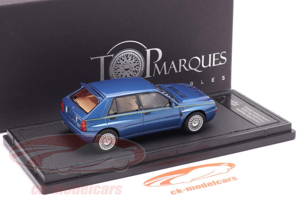 1/43 Lancia Delta Integrale HF Evo.テストカー TopMarques 1:43 Lancia Delta HF Integrale Evo 2 year 1992
