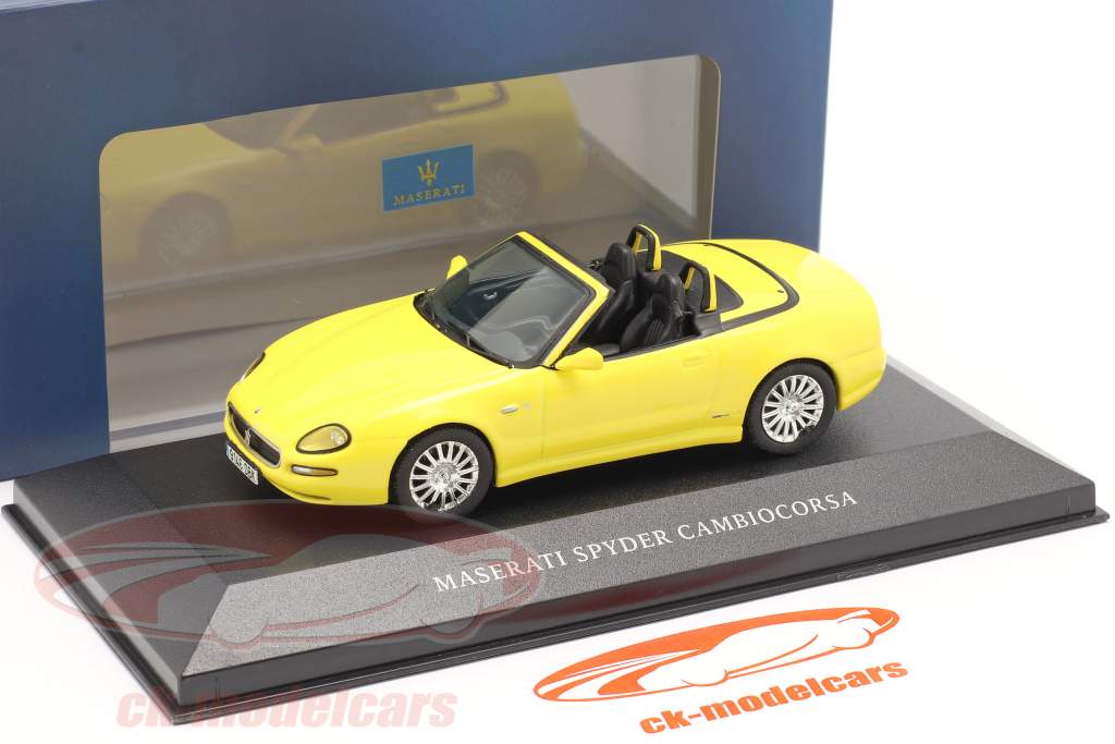 Maserati Spyder Cambiocorsa jaune 1:43 Ixo
