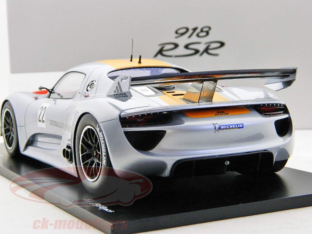 Porsche 918 RSR Racing Coupe Hybride N° 22 Spark 1:18