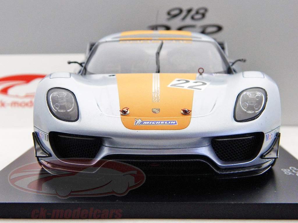 Porsche 918 RSR Racing Coupe Hybride N° 22 Spark 1:18