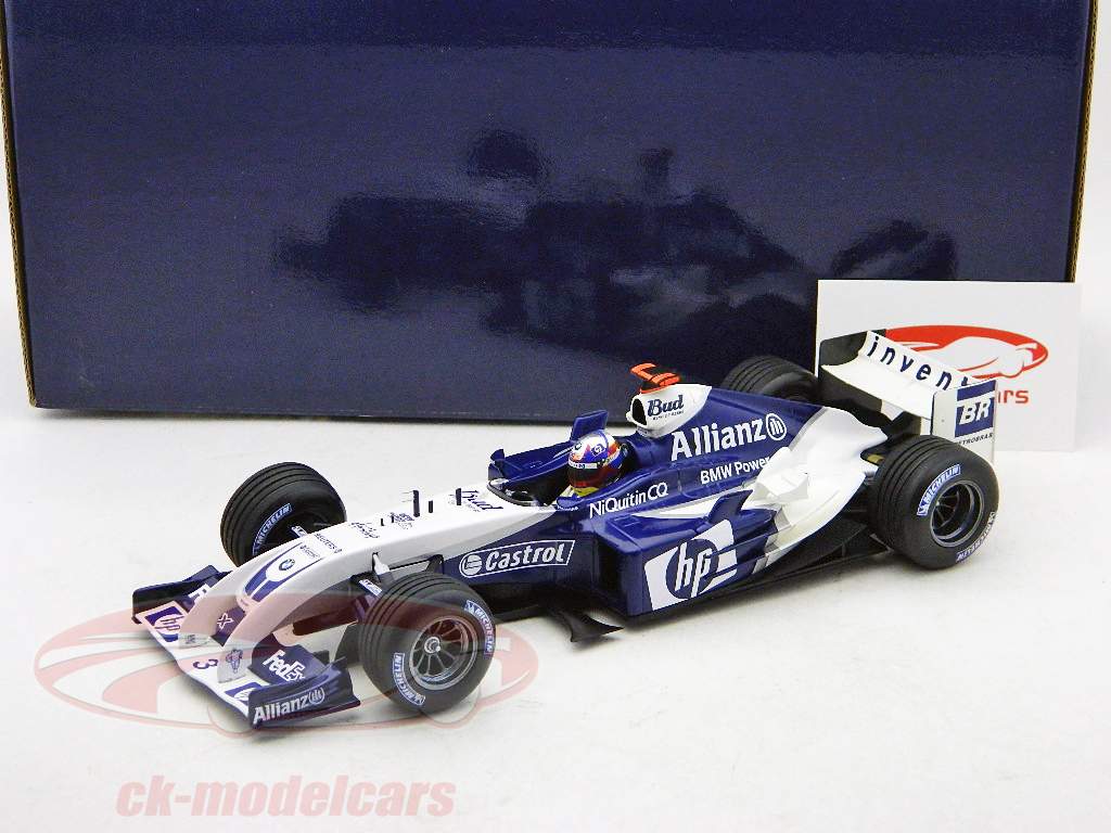 JP Montoya Williams BMW FW26 Formule 1 2004 1:18 Minichamps
