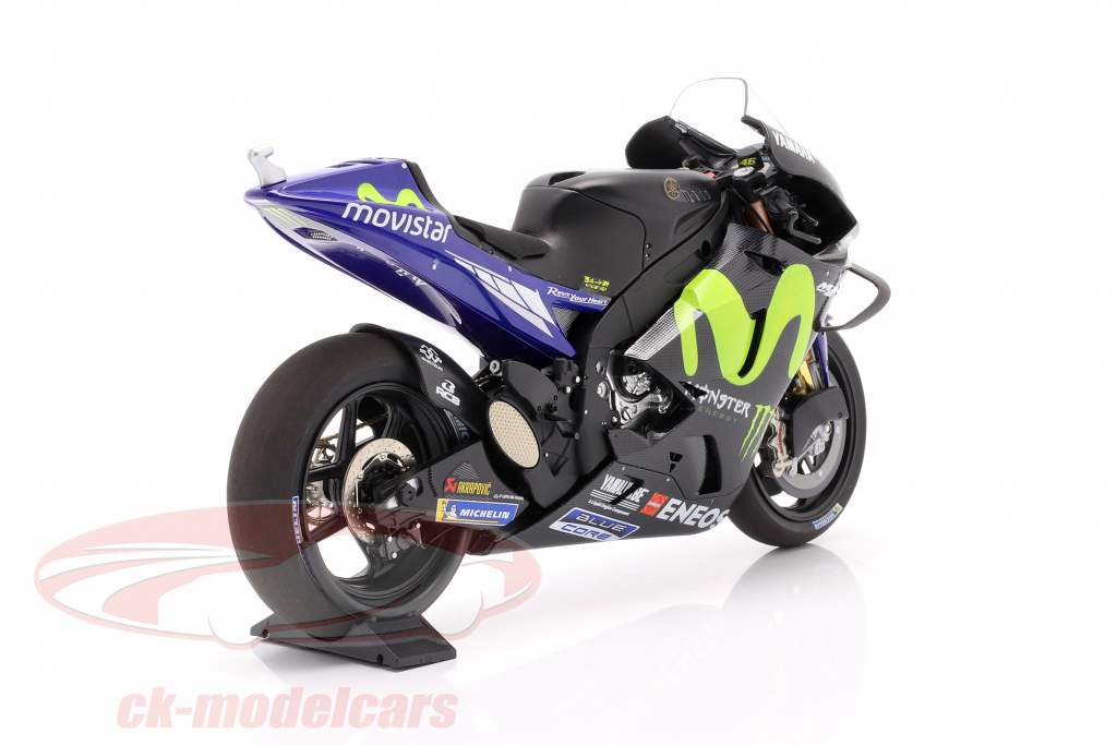 Valentino Rossi Yamaha YZR-M1 #46 Test Valencia MotoGP 2017 1:12 Minichamps