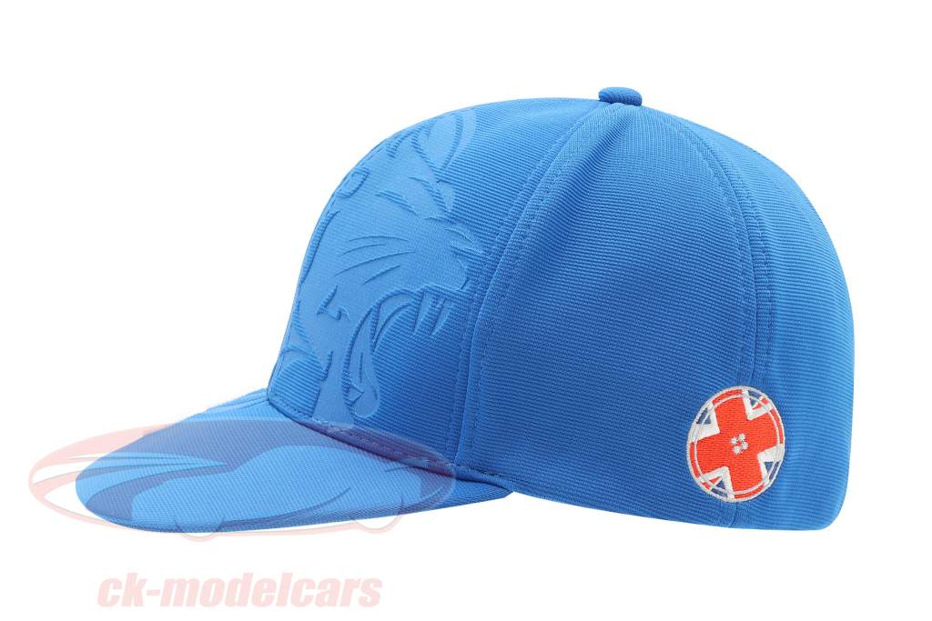 Jenson ボタン ドライバー キャップ フォーミュラ 1 2015 平らに 山 キャップ ブルー / ホワイト