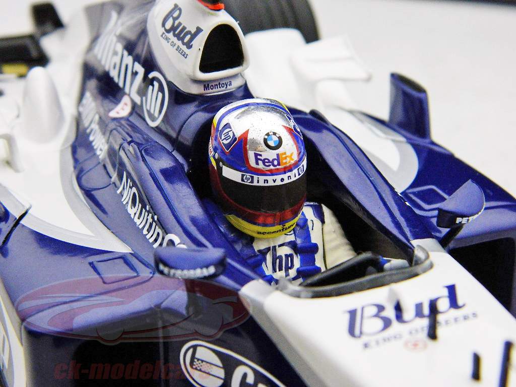 JP Montoya Williams BMW FW26 Formule 1 2004 1:18 Minichamps