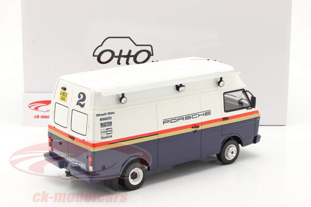 Volkswagen VW LT35 LWB Rallye Assistance Van Rothmans Porsche 1:18 OttOmobile