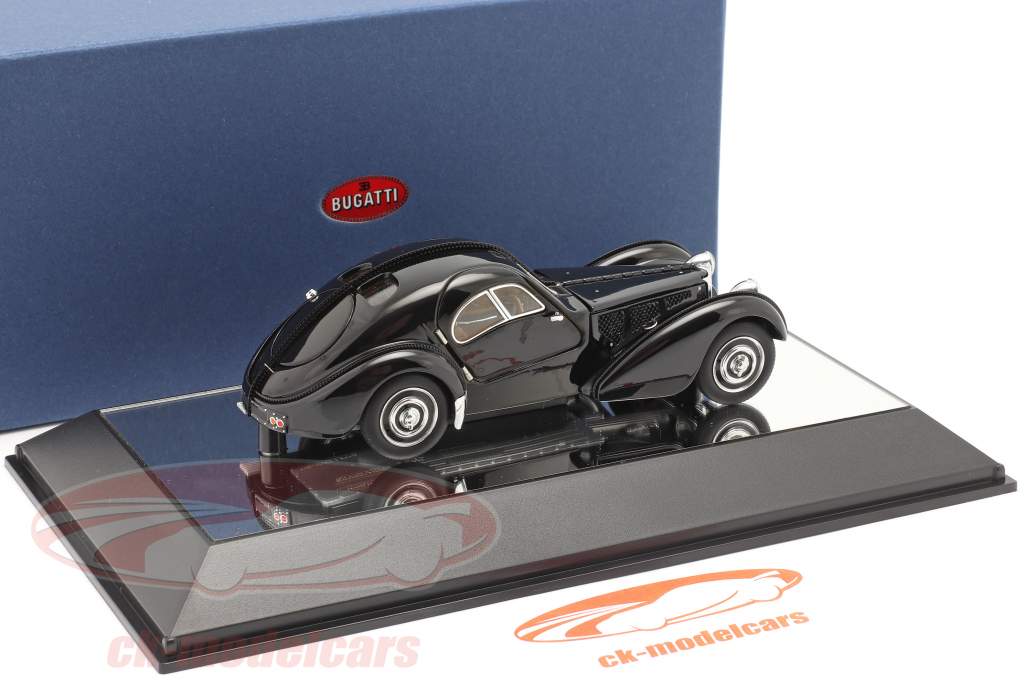 Bugatti 57S Atlantic 建設年 1938 黒 1:43 AUTOart