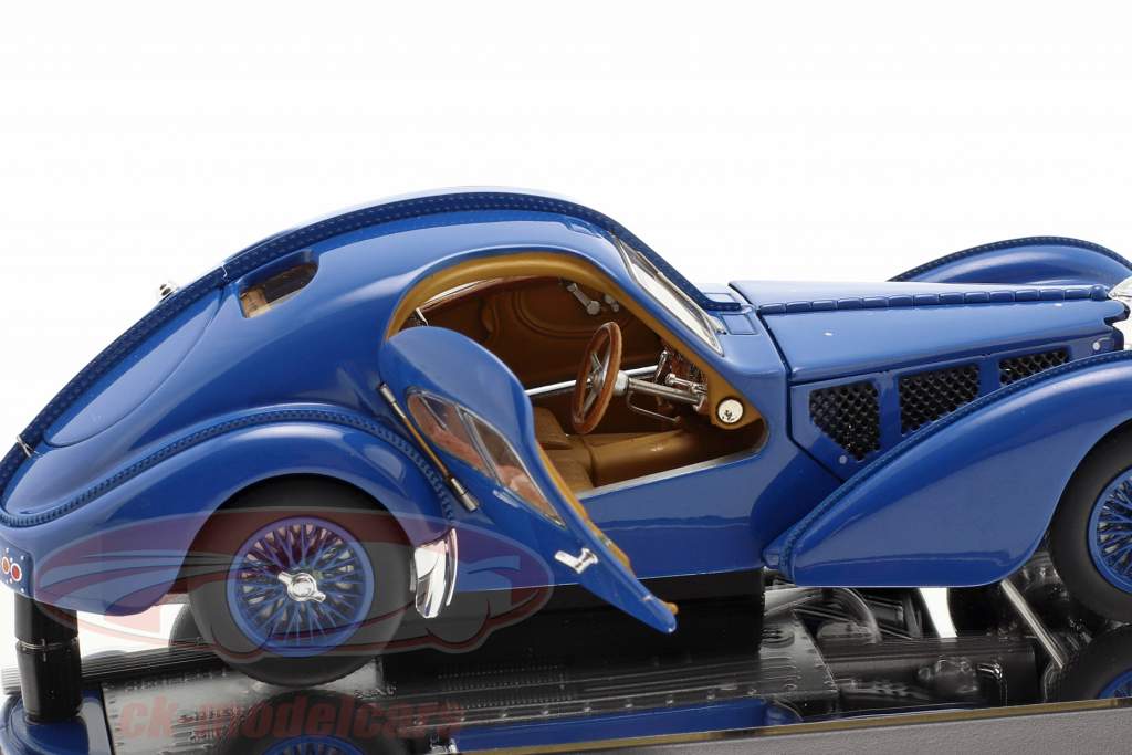 Bugatti Type 57SC Atlantic year 1938 blue 1:43 AUTOart