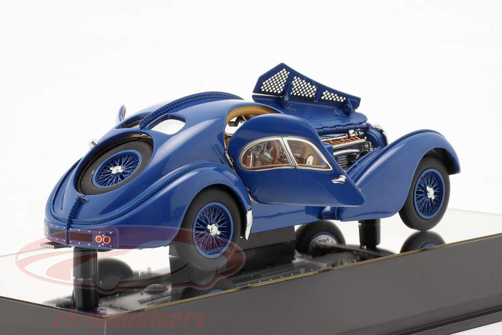 Bugatti Type 57SC Atlantic year 1938 blue 1:43 AUTOart