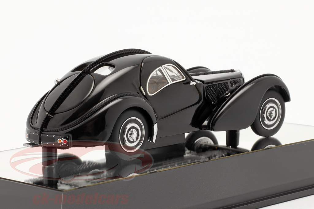 Bugatti 57S Atlantic Año de construcción 1938 negro 1:43 AUTOart