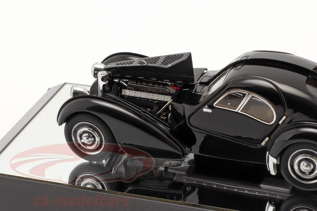 Bugatti 57S Atlantic Byggeår 1938 sort 1:43 AUTOart