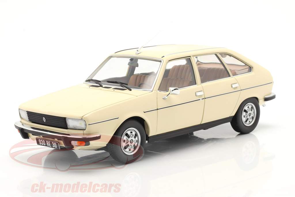 Renault 20 TS year 1978 beige 1:18 Norev