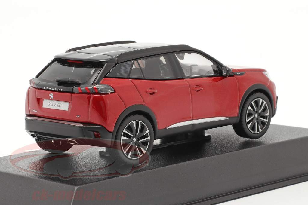 Peugeot 2008 Année de construction 2020 élixir rouge 1:43 Norev
