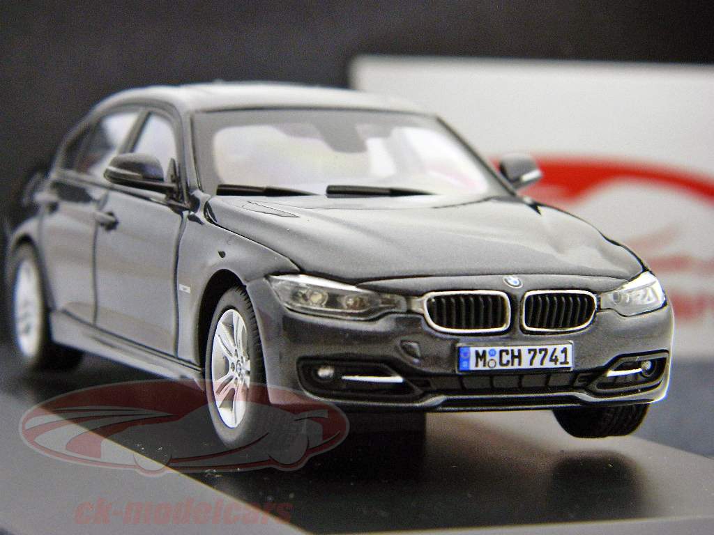 BMW Serie 3 330i F30 costruita nel 2012 grigio minerale / grigio 1:43 Jadi
