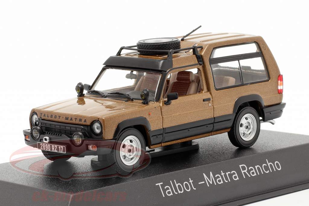 Talbot Matra Rancho 建设年份 1982 Cannelle 青铜 1:43 Norev