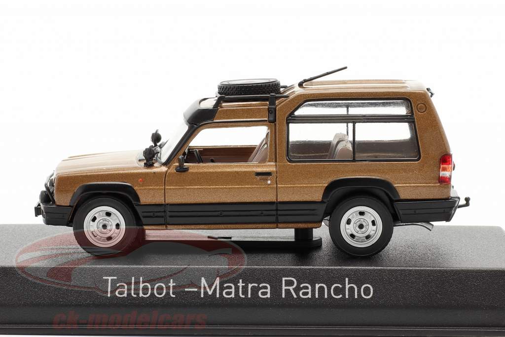 Talbot Matra Rancho 建設年 1982 カネル ブロンズ 1:43 Norev