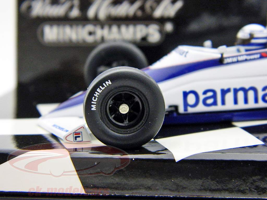 Ricardo Patrese Brabham BMW BT52 GP San Marino Formule 1 1983 1:43 Minichamps