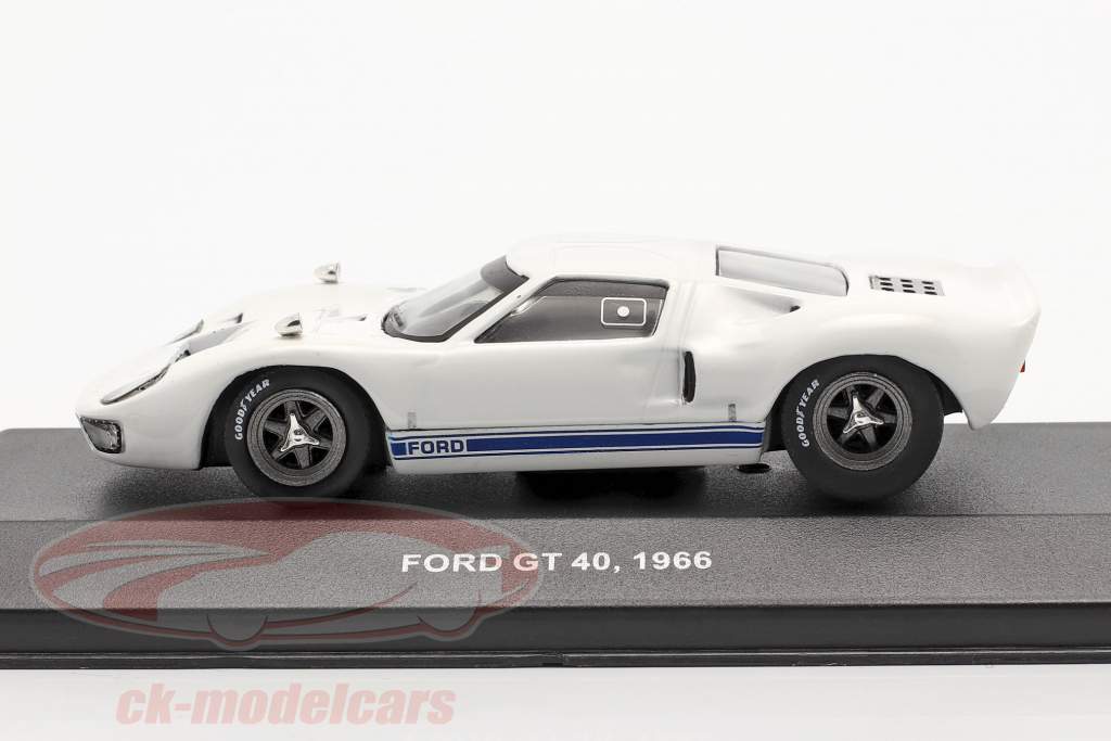 Ford GT40 建设年份 1966 白色的 1:43 Solido