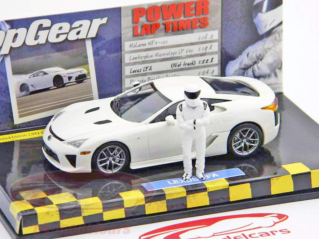 Lexus LFA hvid / hvid Top Gear Edition 1:43 Minichamps