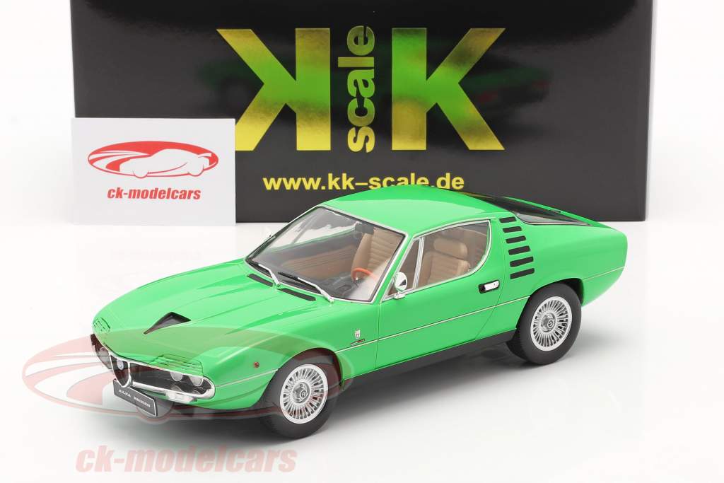 Alfa Romeo Montreal Año de construcción 1970 verde 1:18 KK-Scale