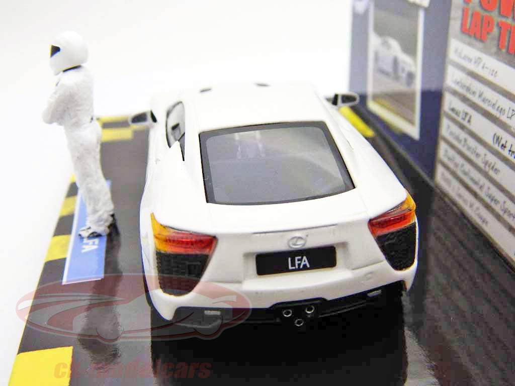 Lexus LFA hvid / hvid Top Gear Edition 1:43 Minichamps