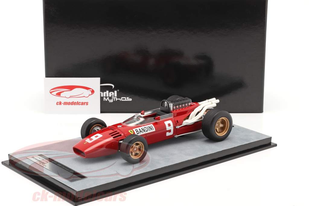 Lorenzo Bandini Ferrari 312/66 #9 German GP formula 1 1966 1:18 Tecnomodel