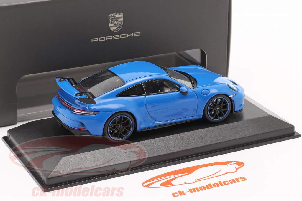 Porsche 911 (992) GT3 建設年 2021 shark blue 1:43 Minichamps