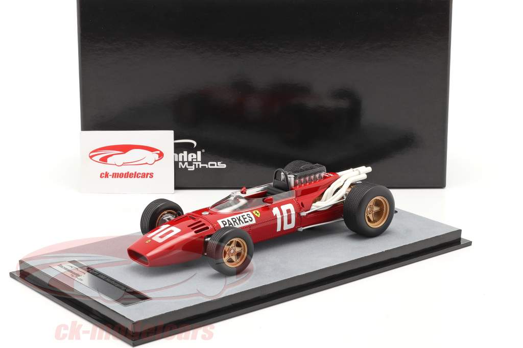 Mike Parkes Ferrari 312/66 #10 tysk GP formel 1 1966 1:18 Tecnomodel