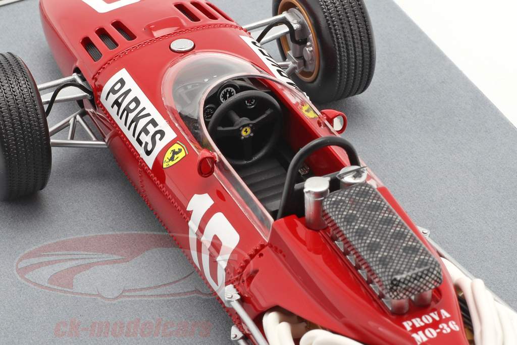 Mike Parkes Ferrari 312/66 #10 tysk GP formel 1 1966 1:18 Tecnomodel