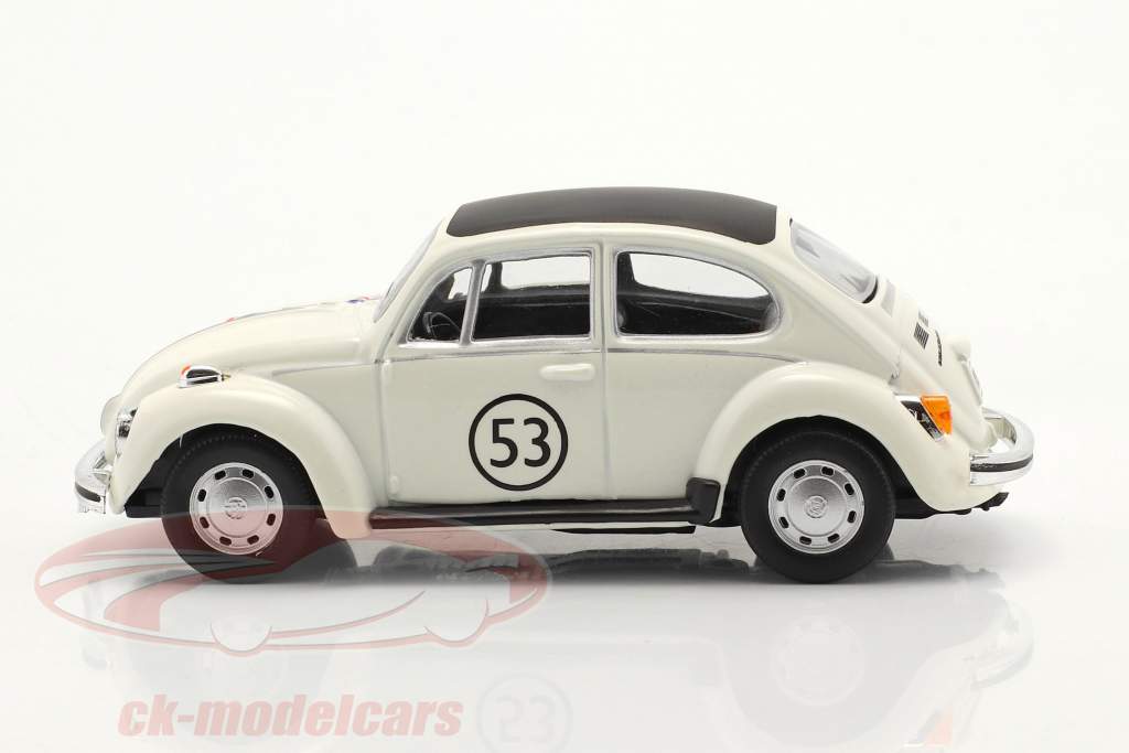 Volkswagen VW Käfer #53 Herbie weiß 1:43 Cararama